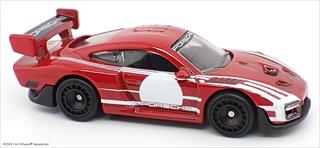 Dark Red - Porsche 2 car set